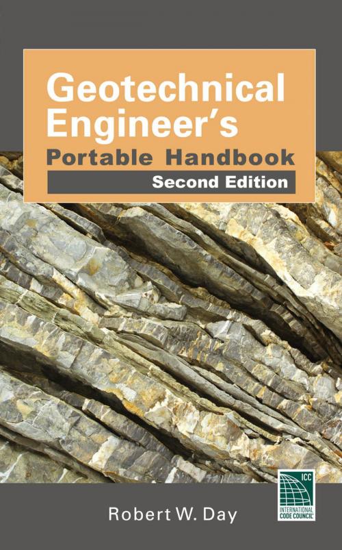 Cover of the book Geotechnical Engineers Portable Handbook, Second Edition by Robert W. Day, McGraw-Hill Education