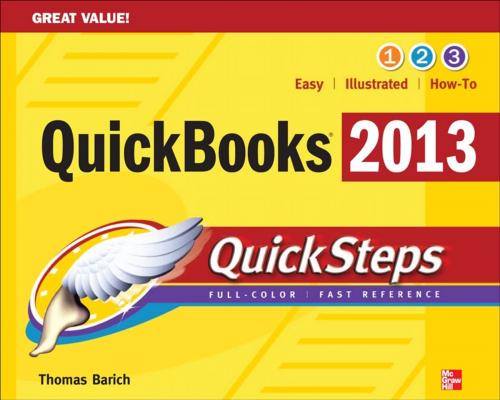 Cover of the book QuickBooks 2013 QuickSteps by Thomas Barich, Mcgraw-hill