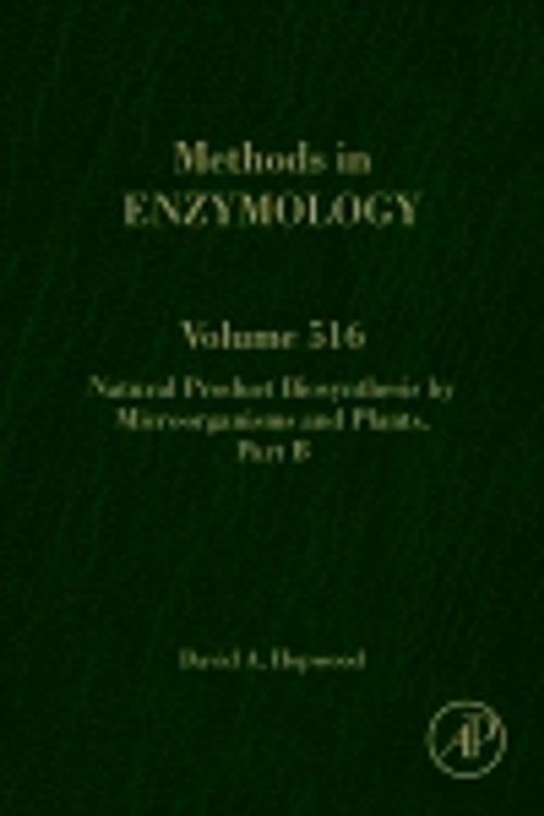Cover of the book Natural Product Biosynthesis by Microorganisms and Plants Part B by David A. Hopwood, Elsevier Science