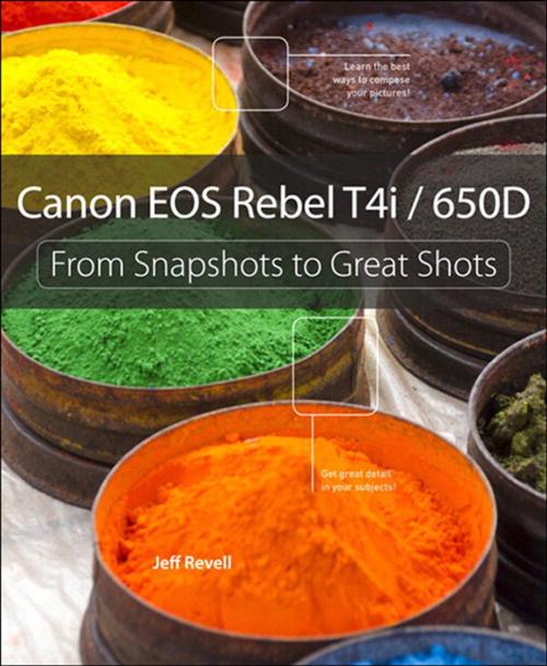 Cover of the book Canon EOS Rebel T4i / 650D by Jeff Revell, Pearson Education