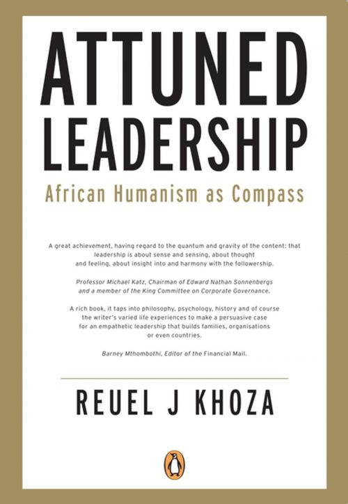 Cover of the book Attuned Leadership by Reuel Khoza, Penguin Random House South Africa
