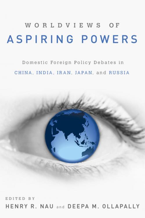 Cover of the book Worldviews of Aspiring Powers by , Oxford University Press