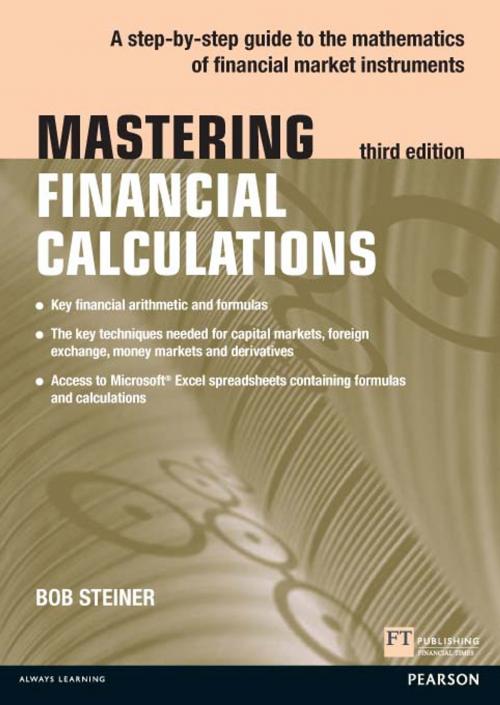 Cover of the book Mastering Financial Calculations by Bob Steiner, Pearson Education Limited