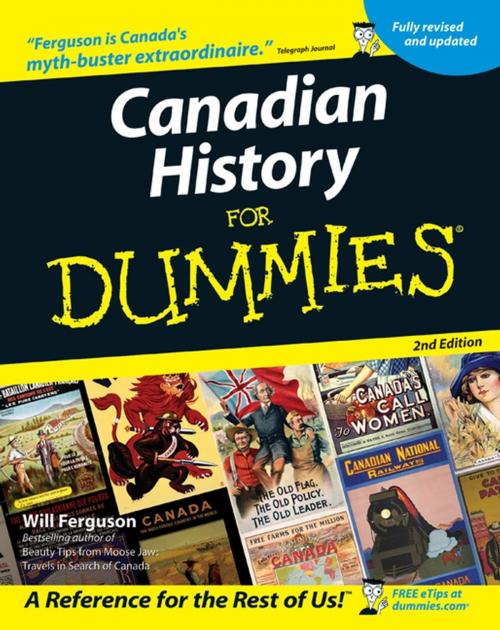 Cover of the book Canadian History for Dummies by Will Ferguson, Wiley