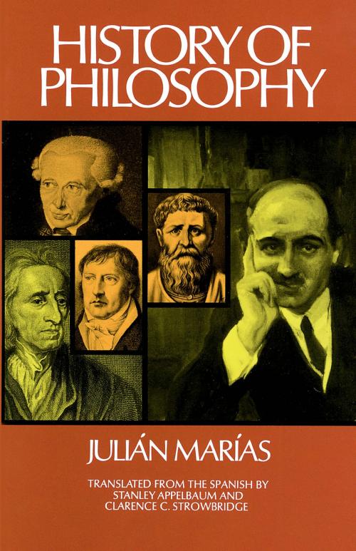 Cover of the book History of Philosophy by Julian Marias, Dover Publications