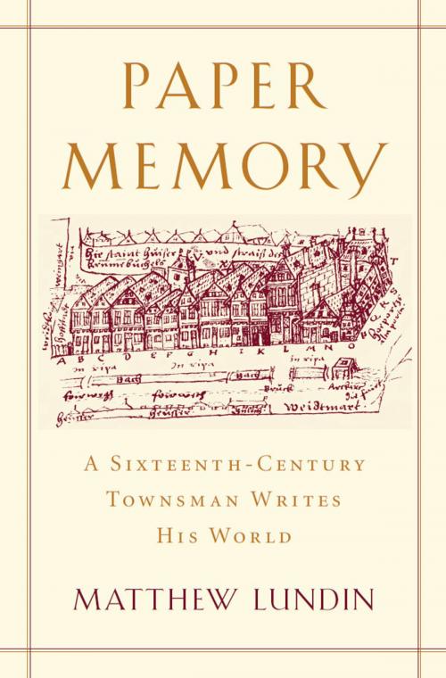 Cover of the book Paper Memory by Matthew Lundin, Harvard University Press