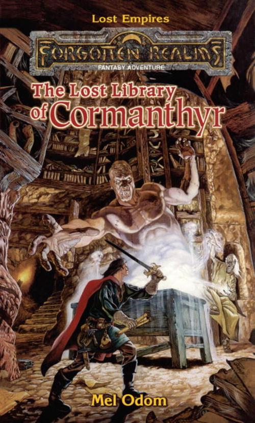 Cover of the book The Lost Library of Cormanthyr by Mel Odom, Wizards of the Coast Publishing