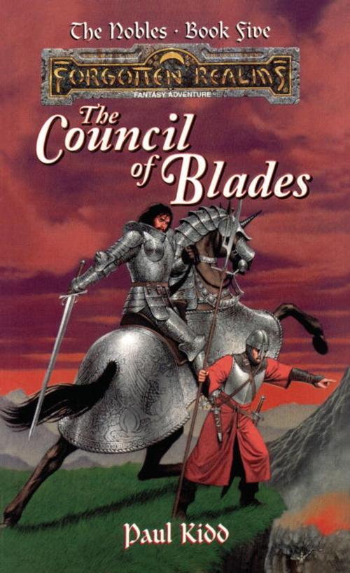 Cover of the book The Council of Blades by Paul Kidd, Wizards of the Coast Publishing