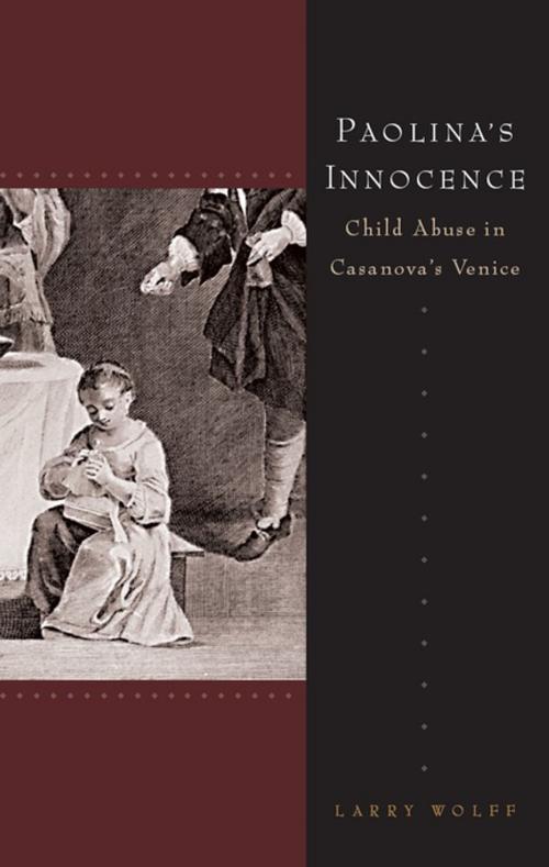 Cover of the book Paolina's Innocence by Larry Wolff, Stanford University Press