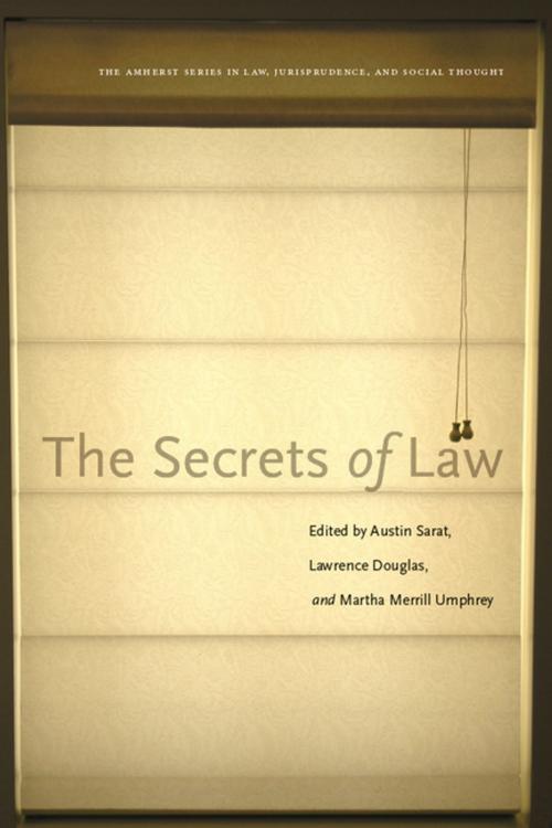 Cover of the book The Secrets of Law by , Stanford University Press