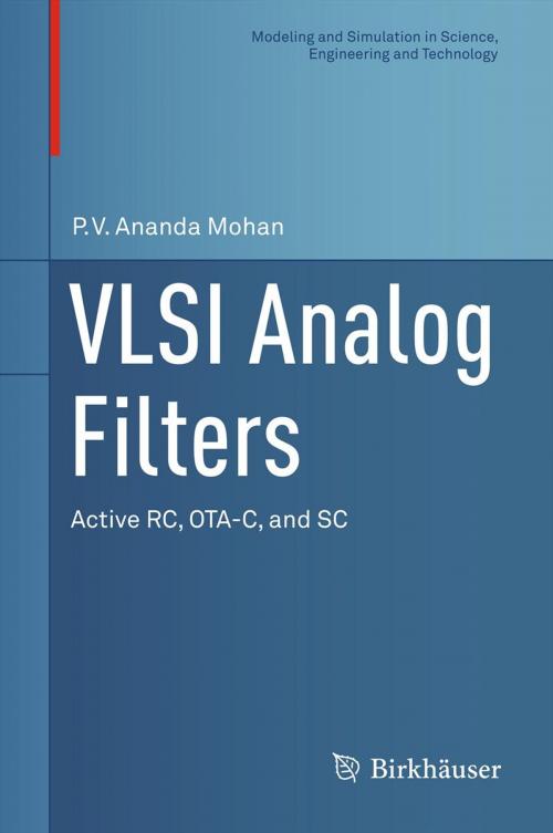 Cover of the book VLSI Analog Filters by P.V. Ananda Mohan, Birkhäuser Boston