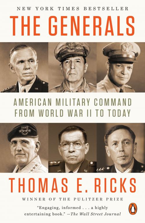 Cover of the book The Generals by Thomas E. Ricks, Penguin Publishing Group