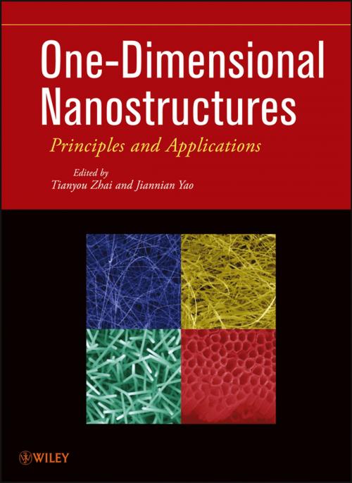 Cover of the book One-Dimensional Nanostructures by Tianyou Zhai, Jiannian Yao, Wiley