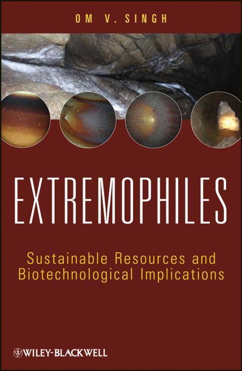Cover of the book Extremophiles by Om V. Singh, Wiley