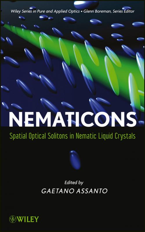 Cover of the book Nematicons by Gaetano Assanto, Wiley