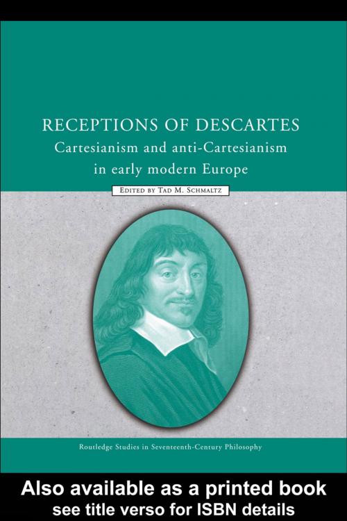 Cover of the book Receptions of Descartes by , Taylor and Francis