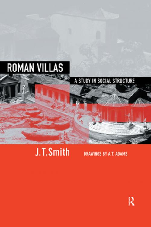 Cover of the book Roman Villas by J.T. Smith, Taylor and Francis