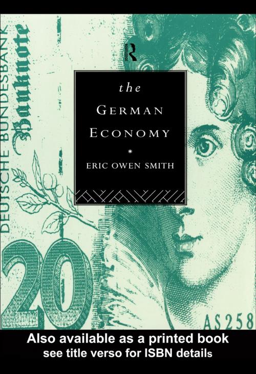 Cover of the book The German Economy by E. Owen-Smith, Taylor and Francis