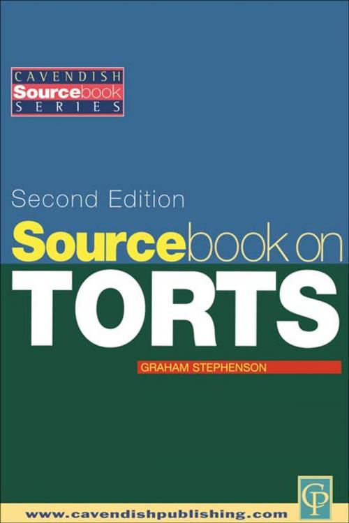 Cover of the book Sourcebook on Tort Law 2/e by , Taylor and Francis