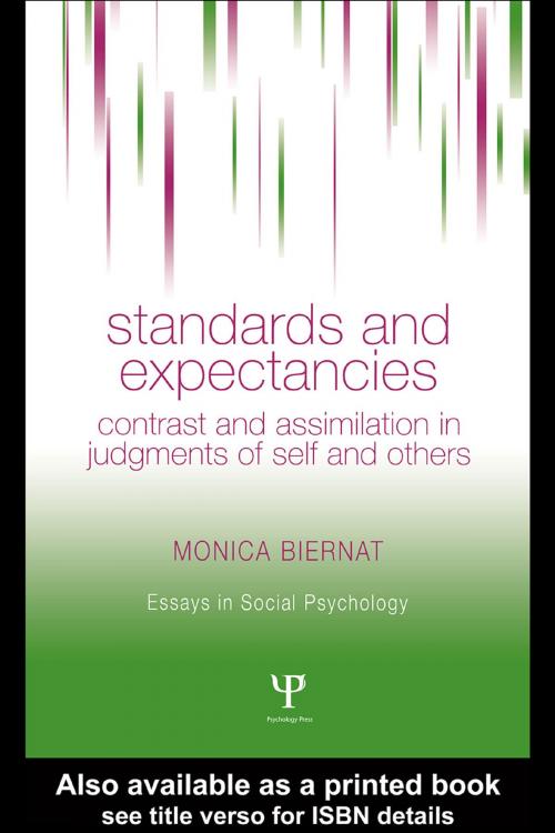 Cover of the book Standards and Expectancies by Monica Biernat, Taylor and Francis