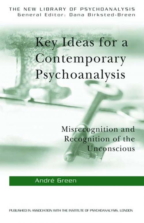 Cover of the book Key Ideas for a Contemporary Psychoanalysis by Andre Green, Taylor and Francis