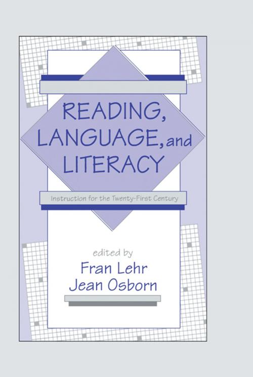 Cover of the book Reading, Language, and Literacy by , Taylor and Francis