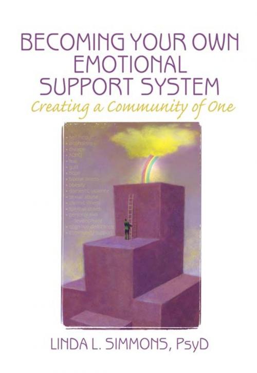 Cover of the book Becoming Your Own Emotional Support System by Linda L. Simmons, Taylor and Francis