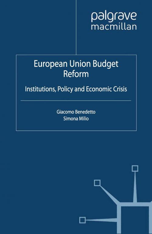 Cover of the book European Union Budget Reform by , Palgrave Macmillan UK