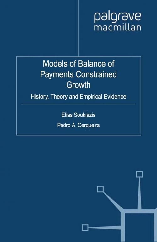Cover of the book Models of Balance of Payments Constrained Growth by , Palgrave Macmillan UK