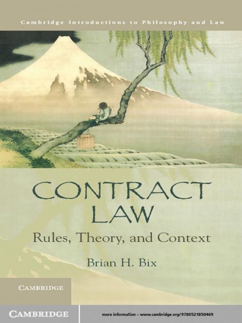 Cover of the book Contract Law by Brian H. Bix, Cambridge University Press