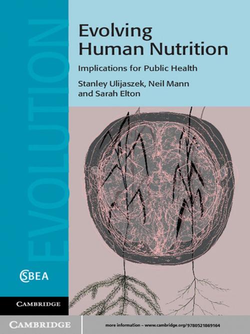 Cover of the book Evolving Human Nutrition by Neil Mann, Sarah Elton, Stanley J. Ulijaszek, Cambridge University Press