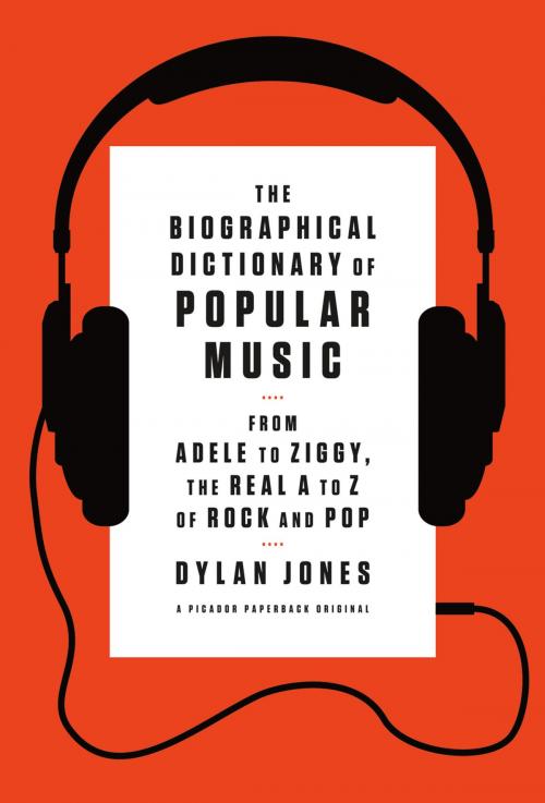 Cover of the book The Biographical Dictionary of Popular Music by Dylan Jones, Picador