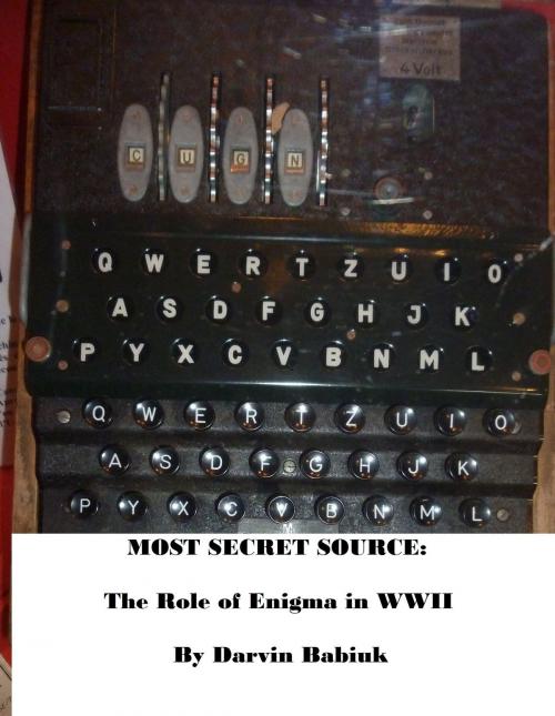 Cover of the book Most Secret Source: The Role of Enigma in WWII by Darvin Babiuk, Darvin Babiuk