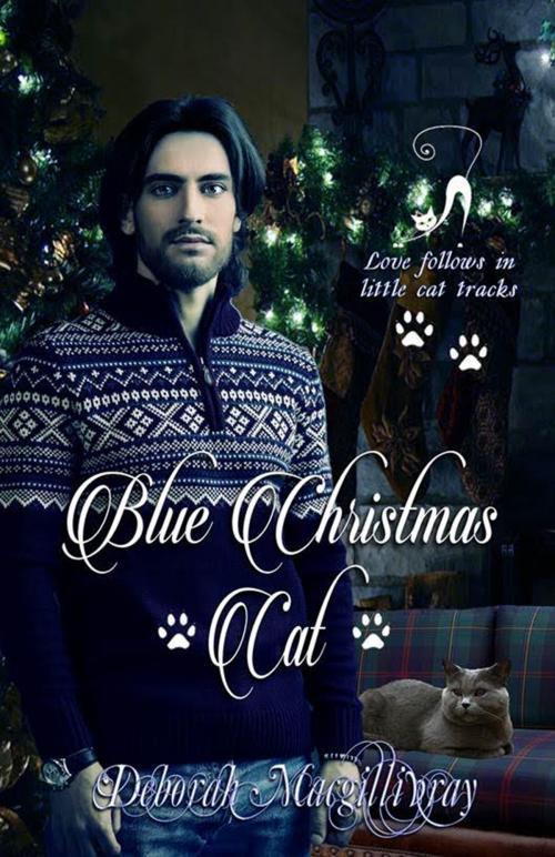 Cover of the book Blue Christmas Cat by Deborah Macgillivray, Highland Press Publishing
