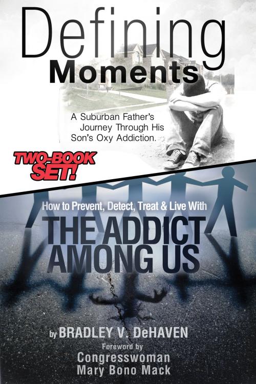 Cover of the book Defining Moments: A Suburban Father's Journey Into His Son's Oxy Addiction AND How to Prevent, Detect, Treat & Live With The Addict Among Us-Combined Edition by Bradley V. DeHaven, Bradley V. DeHaven