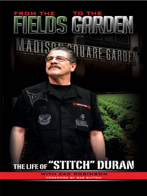 Cover of the book From the Fields to the Garden: The Life of Stitch Duran by Zac Robinson, Black Mesa Publishing