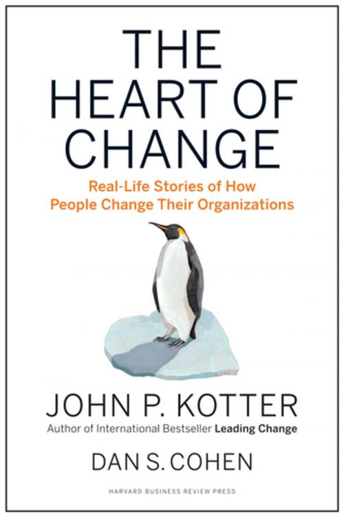Cover of the book The Heart of Change by John P. Kotter, Dan S. Cohen, Harvard Business Review Press
