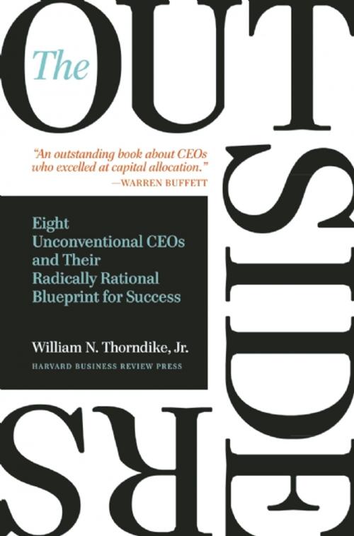 Cover of the book The Outsiders by William N. Thorndike, Harvard Business Review Press