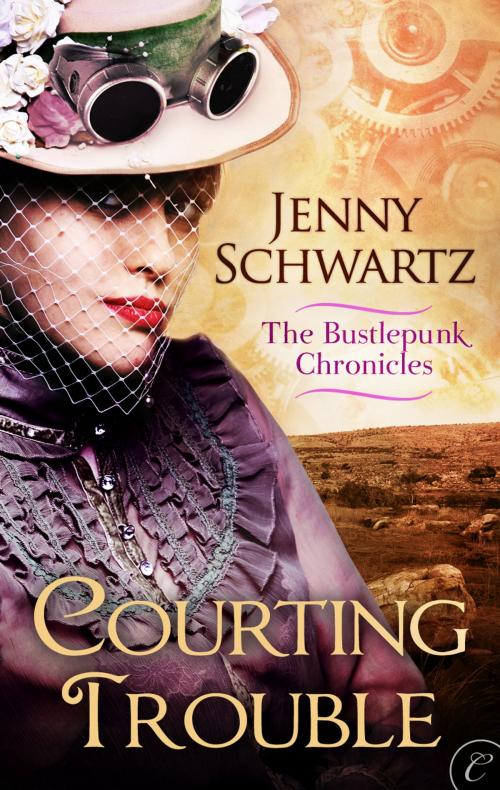 Cover of the book Courting Trouble by Jenny Schwartz, Carina Press