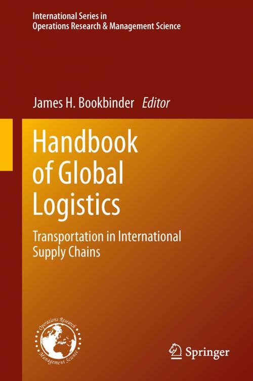 Cover of the book Handbook of Global Logistics by , Springer New York