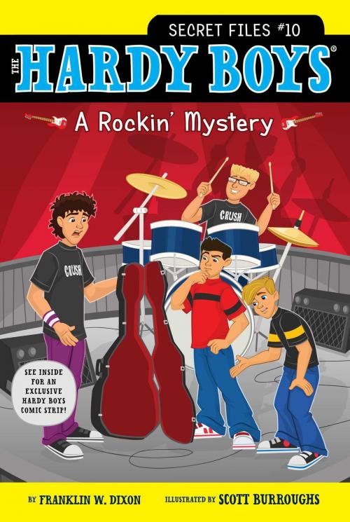 Cover of the book A Rockin' Mystery by Franklin W. Dixon, Aladdin