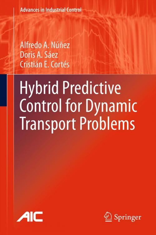 Cover of the book Hybrid Predictive Control for Dynamic Transport Problems by Alfredo Nunez, Doris Saez, Cristián E. Cortés, Springer London