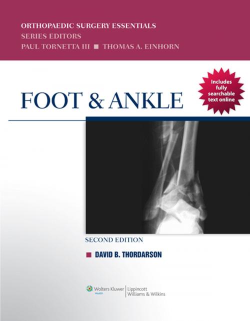 Cover of the book Foot & Ankle by David Thordarson, Wolters Kluwer Health