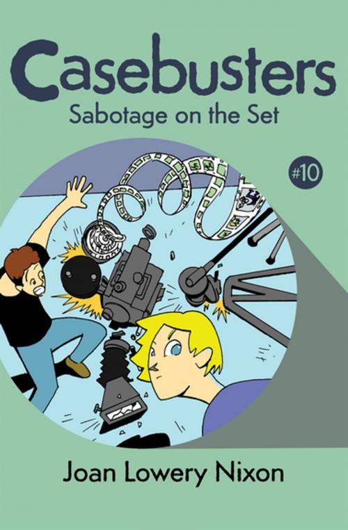 Cover of the book Sabotage on the Set by Joan Lowery Nixon, Open Road Media