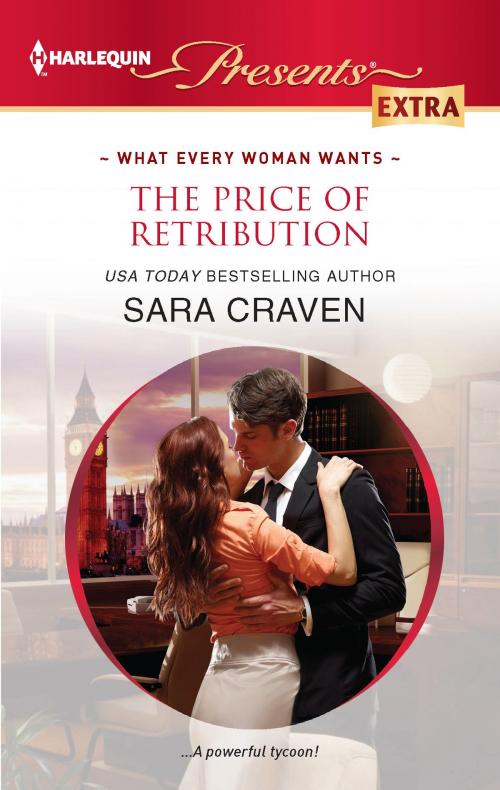 Cover of the book The Price of Retribution by Sara Craven, Harlequin