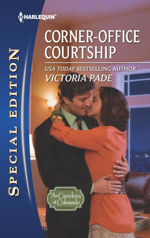 Cover of the book Corner-Office Courtship by Victoria Pade, Harlequin
