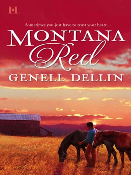 Cover of the book Montana Red by Genell Dellin, HQN Books