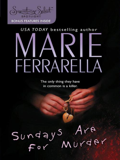 Cover of the book Sundays Are for Murder by Marie Ferrarella, Silhouette