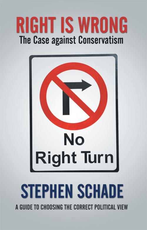 Cover of the book Right Is Wrong by Stephen Schade, iUniverse