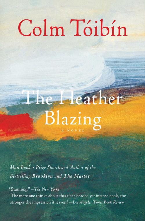 Cover of the book The Heather Blazing by Colm Toibin, Scribner